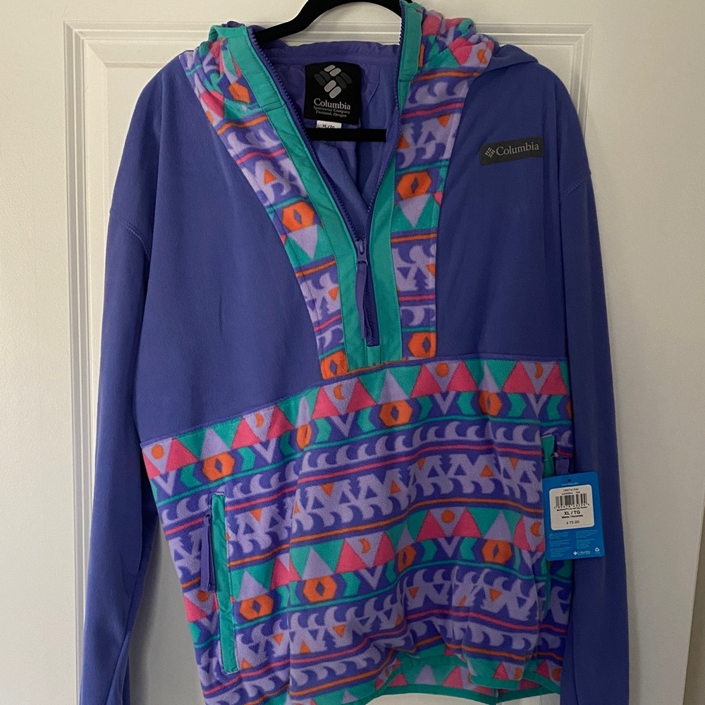 Columbia Multicolor Patterned Hoodie